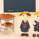 兄弟姉妹だけが相続人になる場合の相続をイメージした兄妹の人形