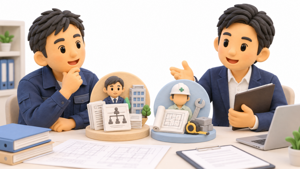 建設業許可の経営経験と技術者要件を行政書士と確認する個人建設事業主