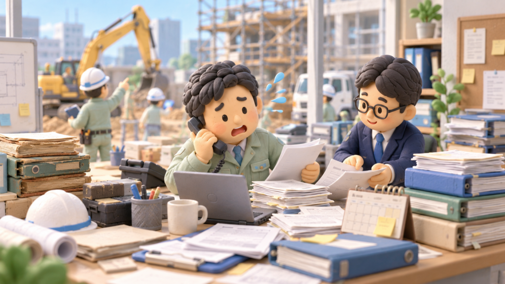 建設業許可の申請準備と本業に追われる建設会社経営者を支援する行政書士
